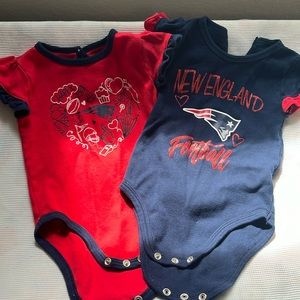 Patriots onesies